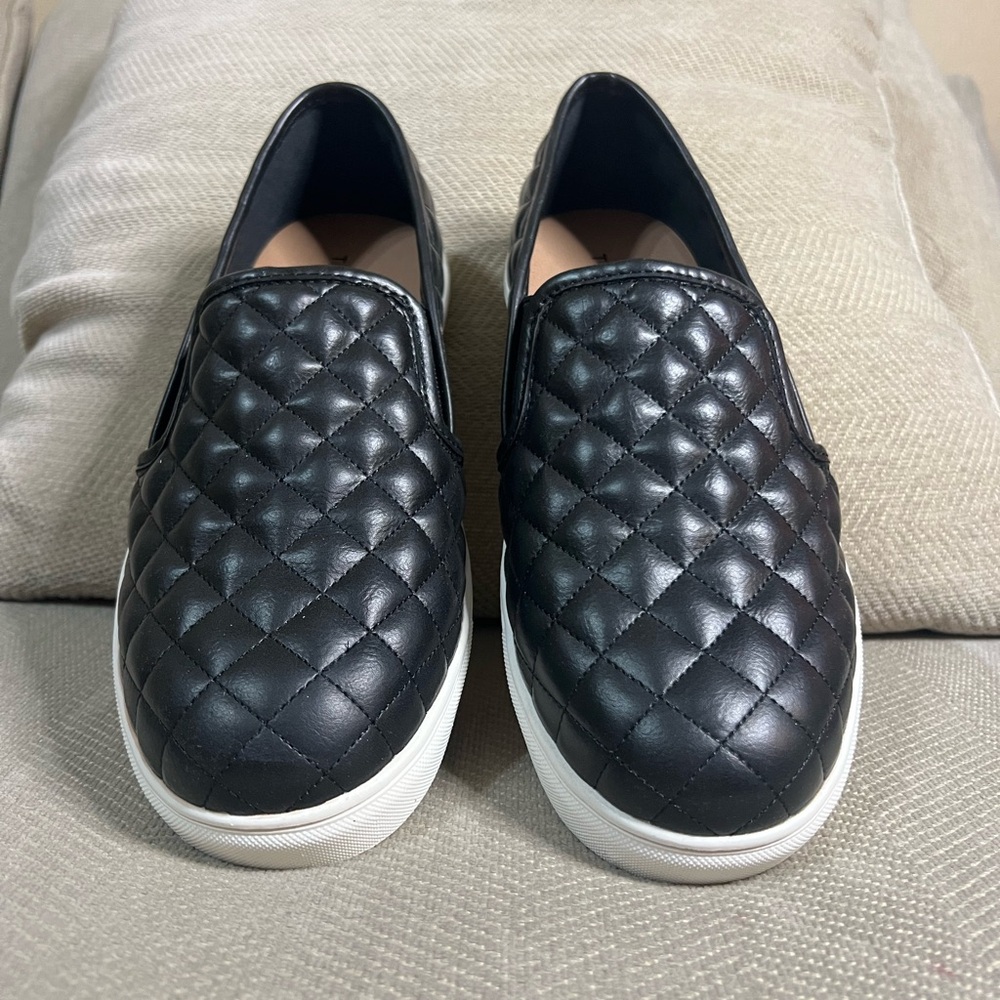 Torrid Black Quilted Loafers